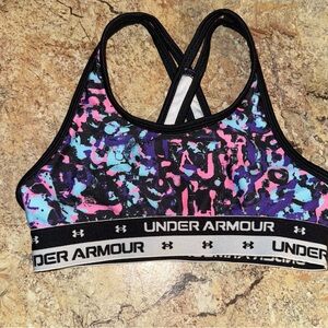 Under Armour Women's Abstract Print Sports Bra